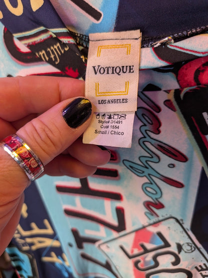 Boutique Los Angeles Small License Plates Dress