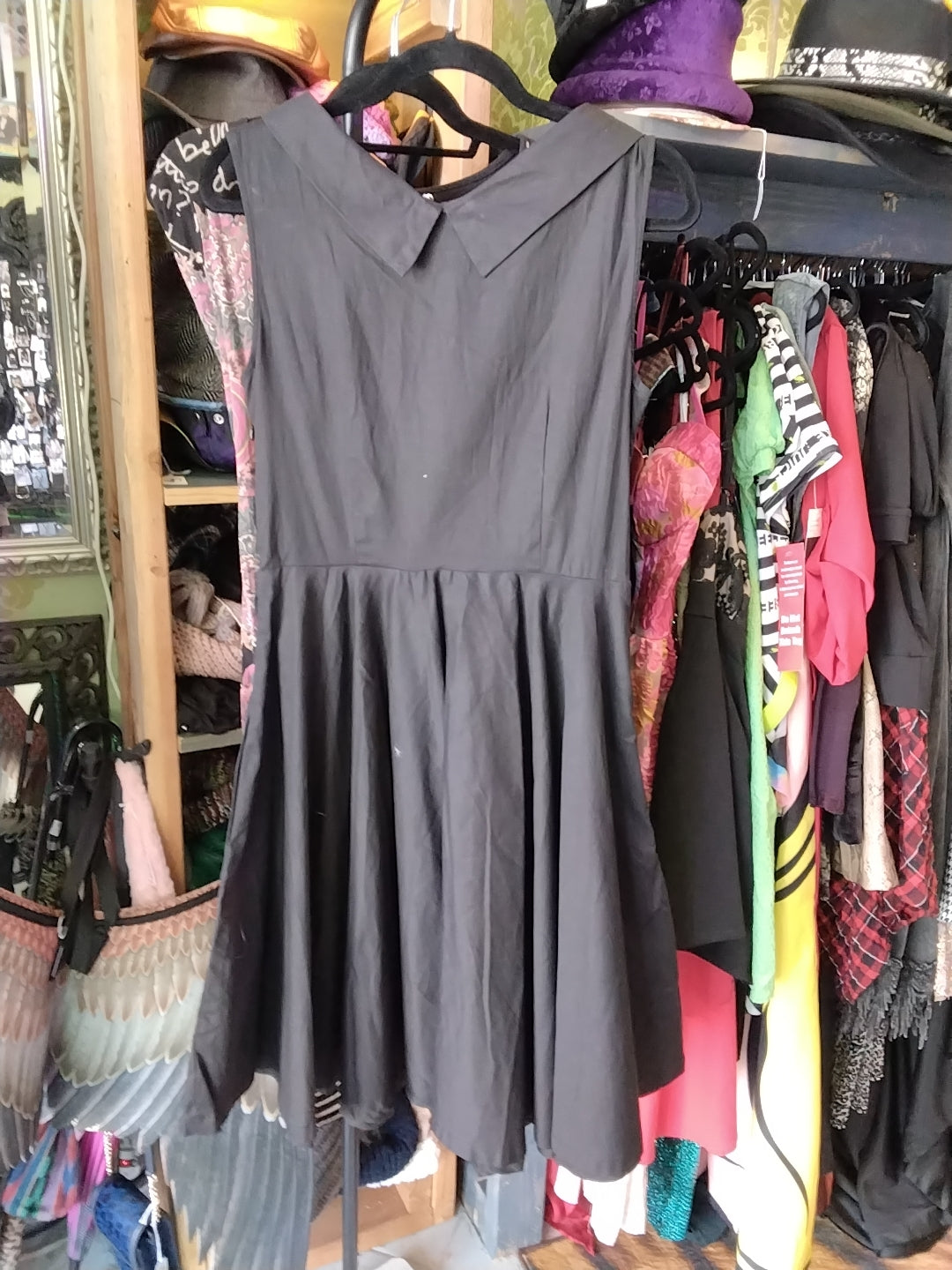 Lindy Bop large black dress.
