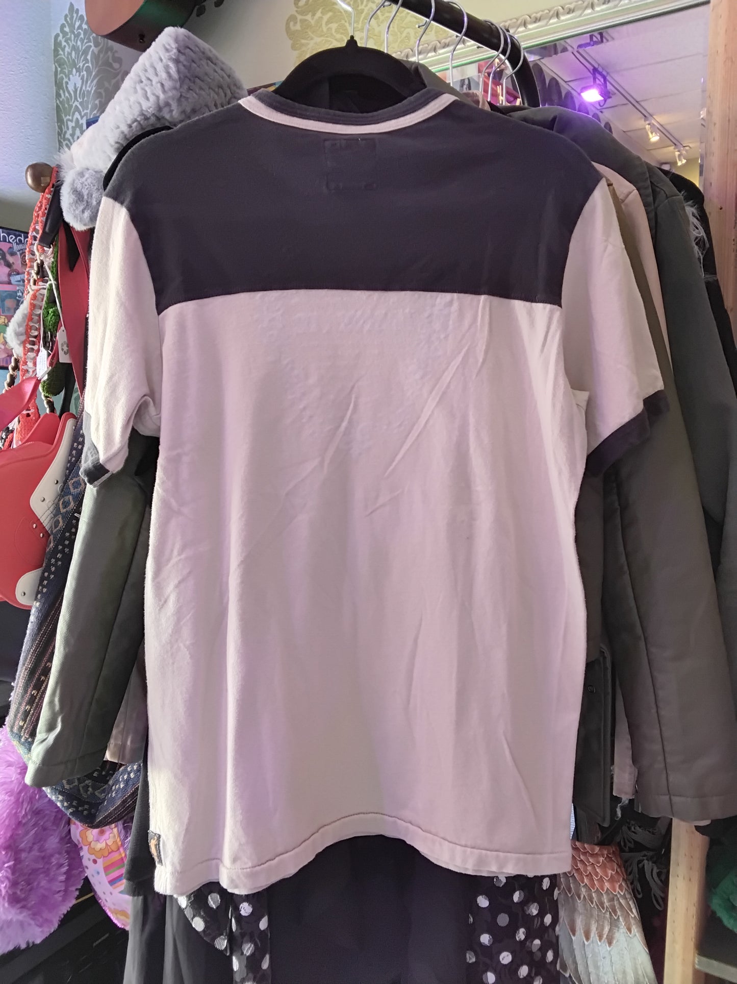 *RARE* Alice Cooper Trunk Ltd. Ringer Tee White M