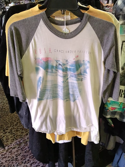 RUSH 1984 tour tshirt