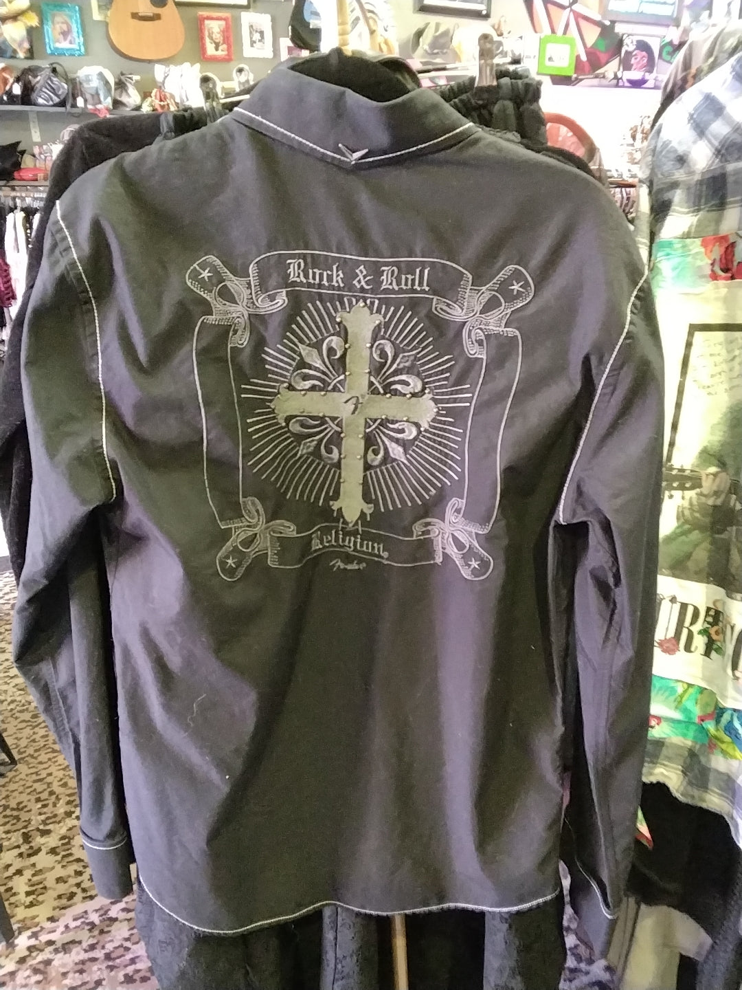 Fender Custom Shop Gothic Long Sleeve Shirt