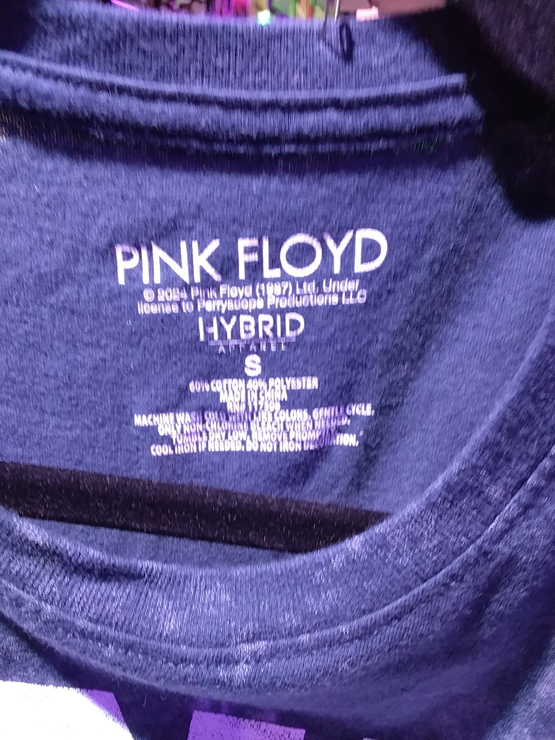 Pink floyd tank top hybrid apparel 2024