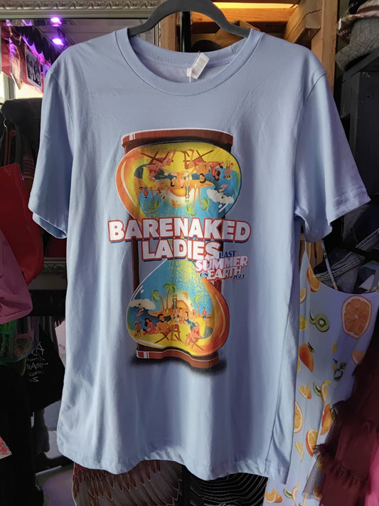 Bare Naked Ladies Last Summer On Earth 2023 Tour Band T-Shirt Blue M