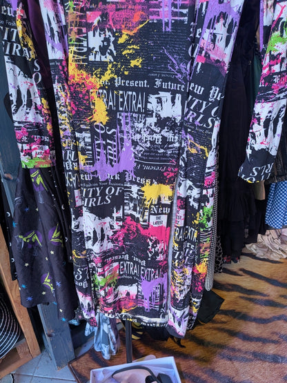 NYC Bodycon Slip Dress Small Y2K