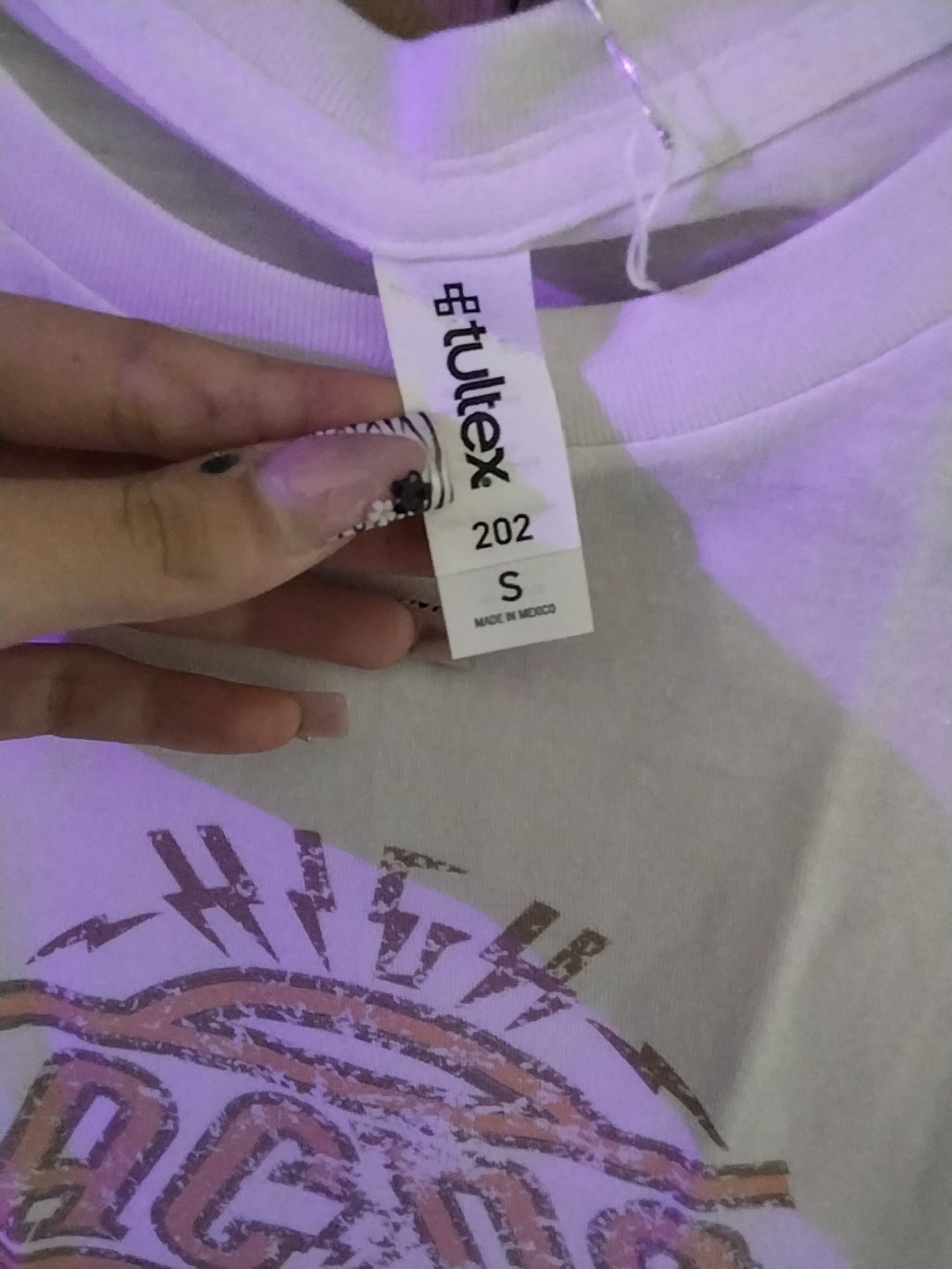 ACDC White T-shirt Size Small