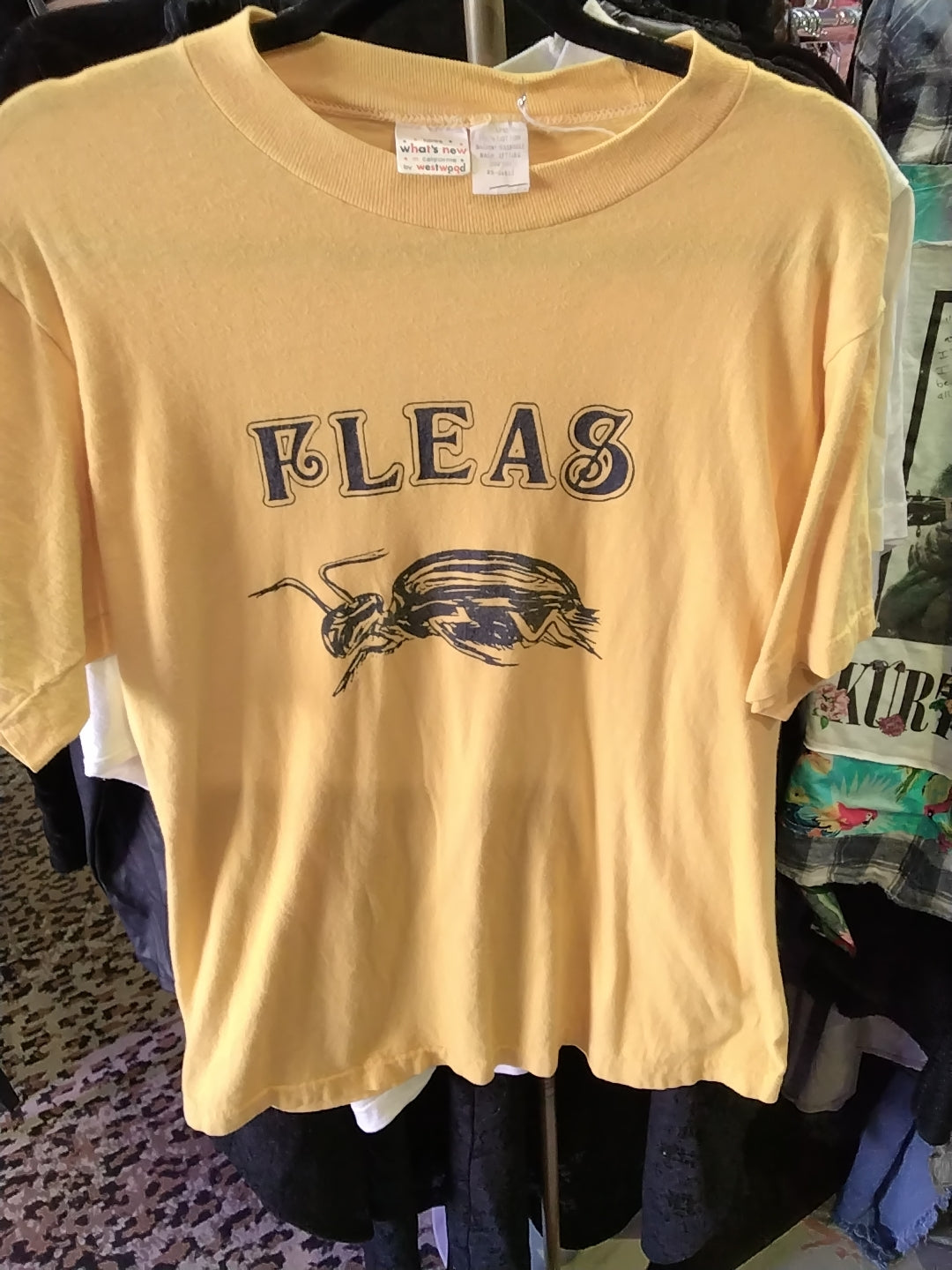 Vintage Here's What's New in California Yellow Tshirt