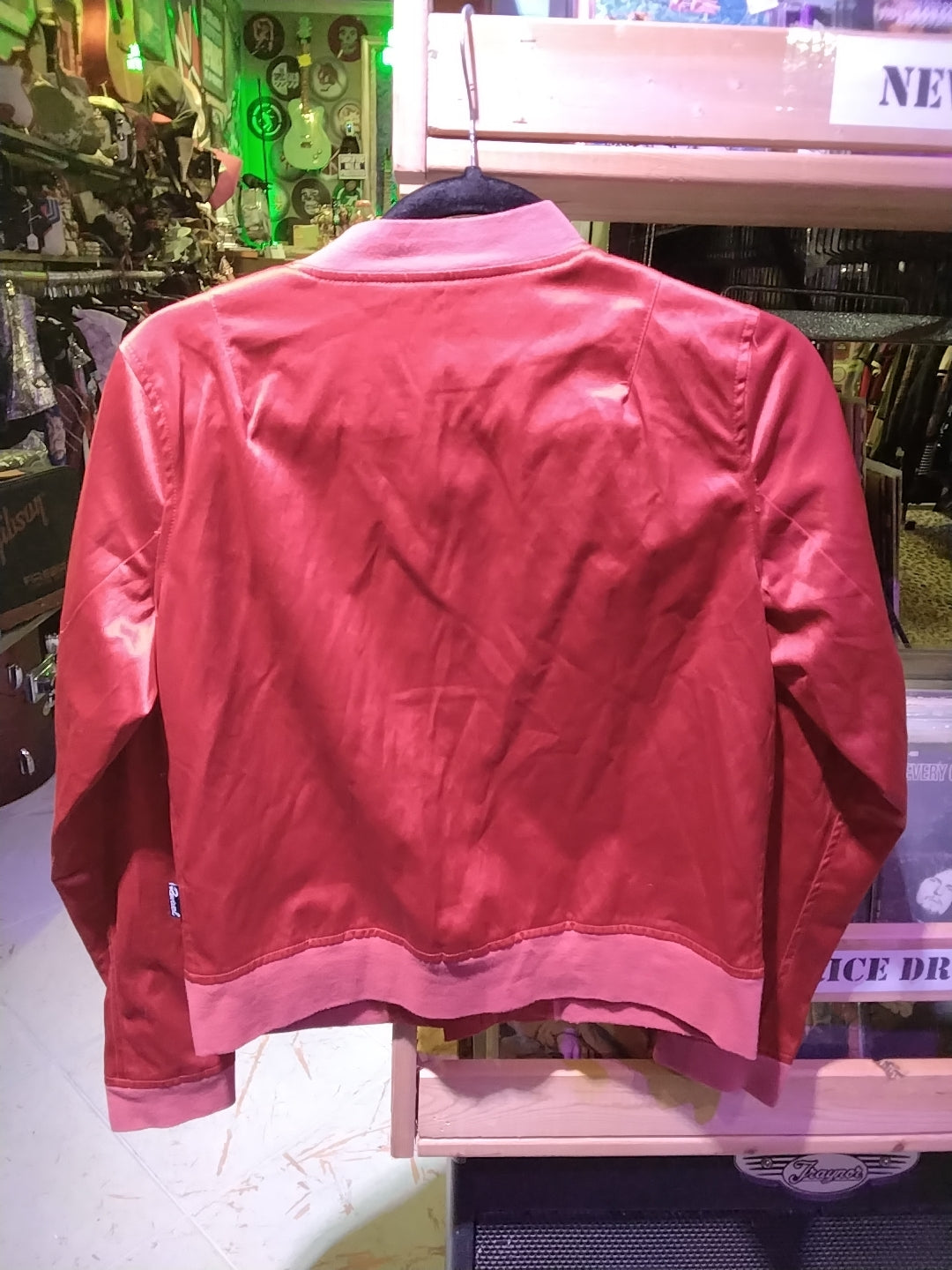 Revival red skull snake jacket