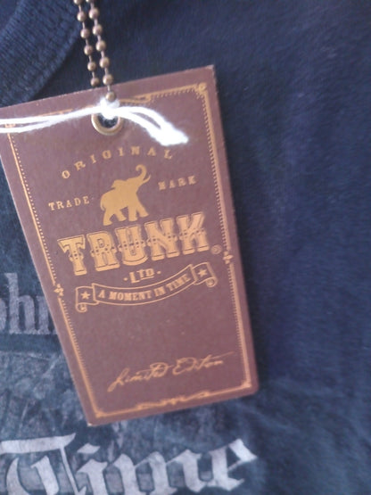 Trunk Ltd NWT John & Yoko medium Black T-shirt Some Time in NYC
