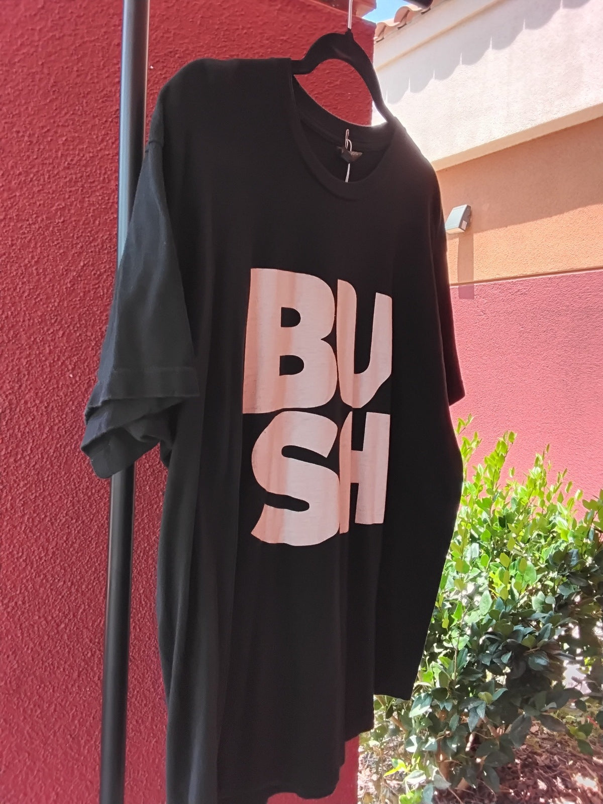 Bush This Is War Band T-Shirt Black Large