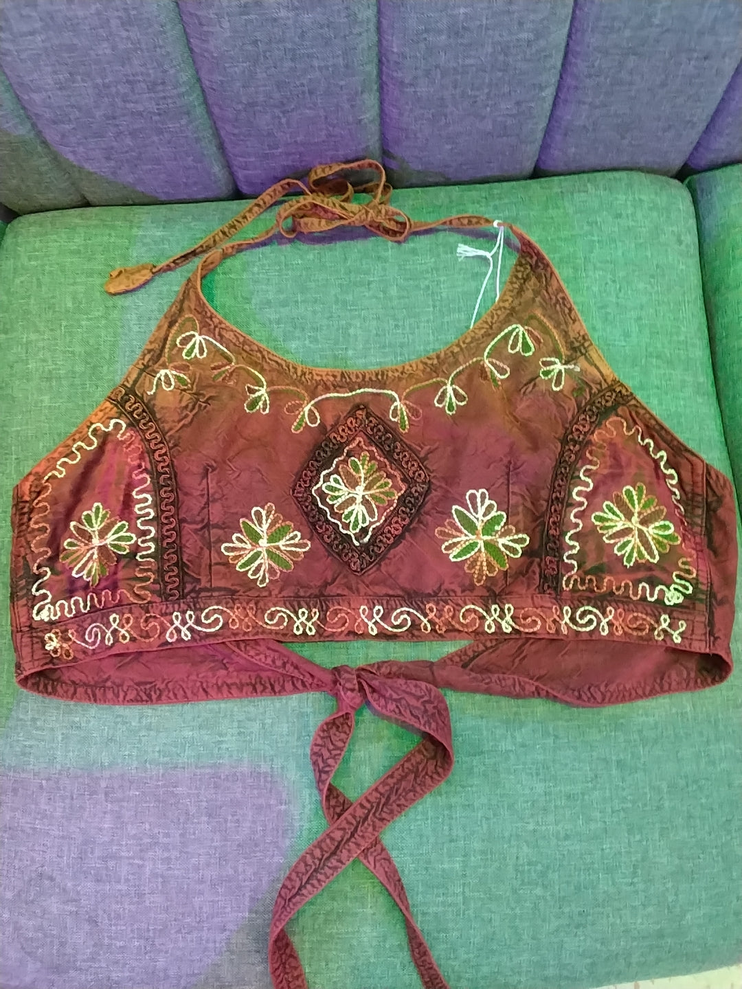 Shoreline one size 2pc boho top and skirt