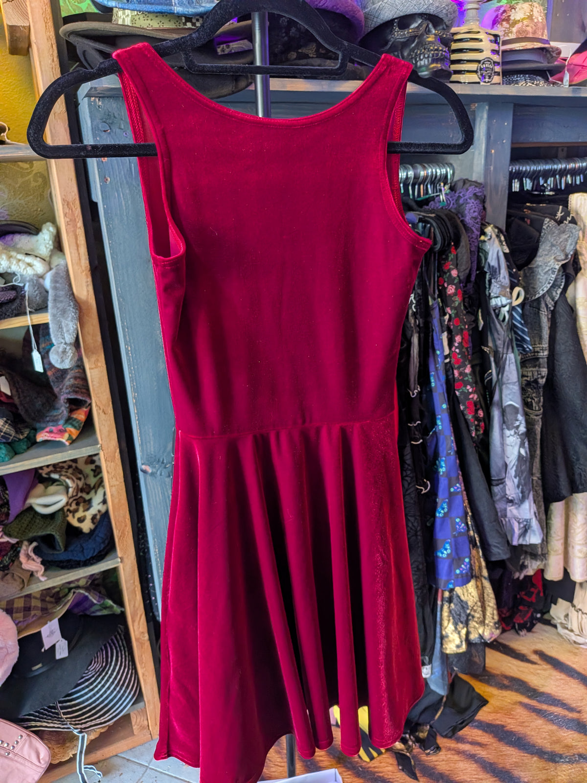 Black Milk XS Velvet Red Dress