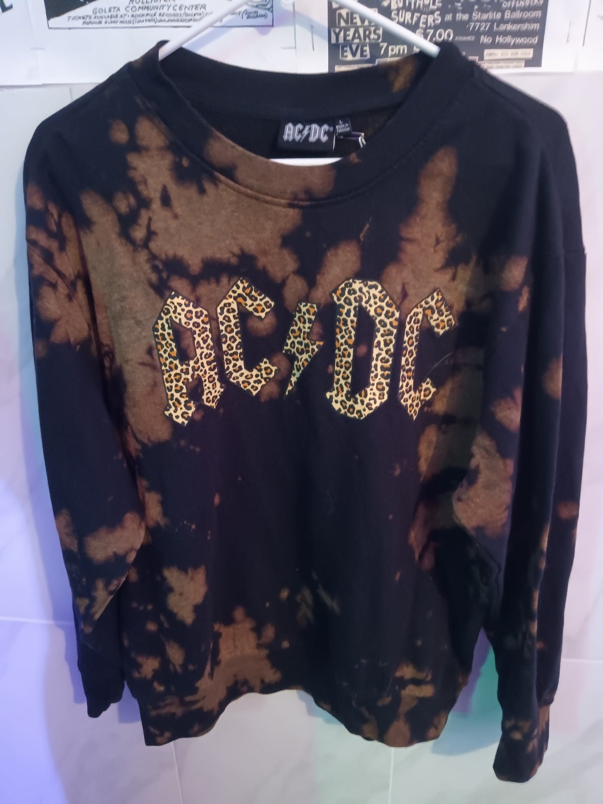 ACDC Large Tie Dye Sweatshirt