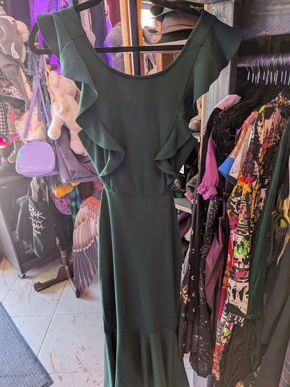 Saints + Secrets Small Green Mermaid Style Dress