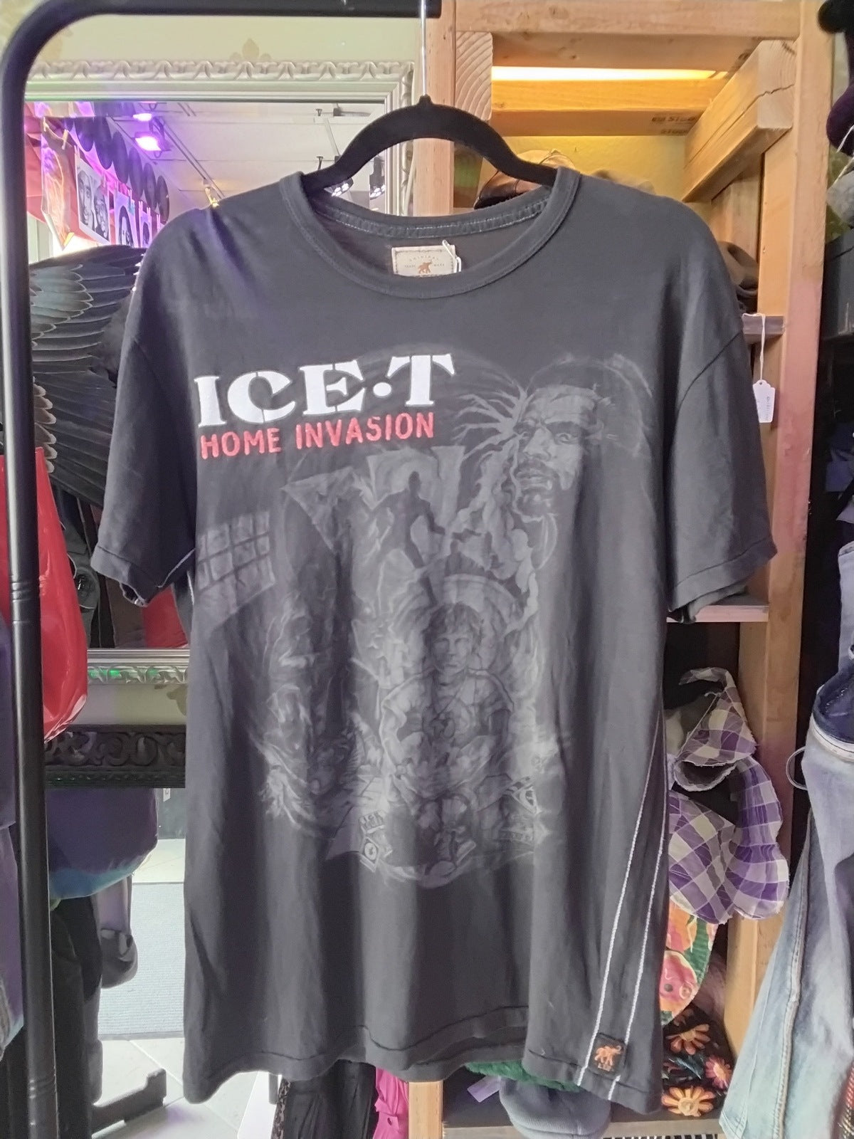Ice-T "Home Invasion" Trunk Ltd Band T-Shirt Black M New