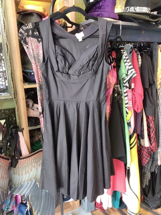 Lindy Bop large black dress.