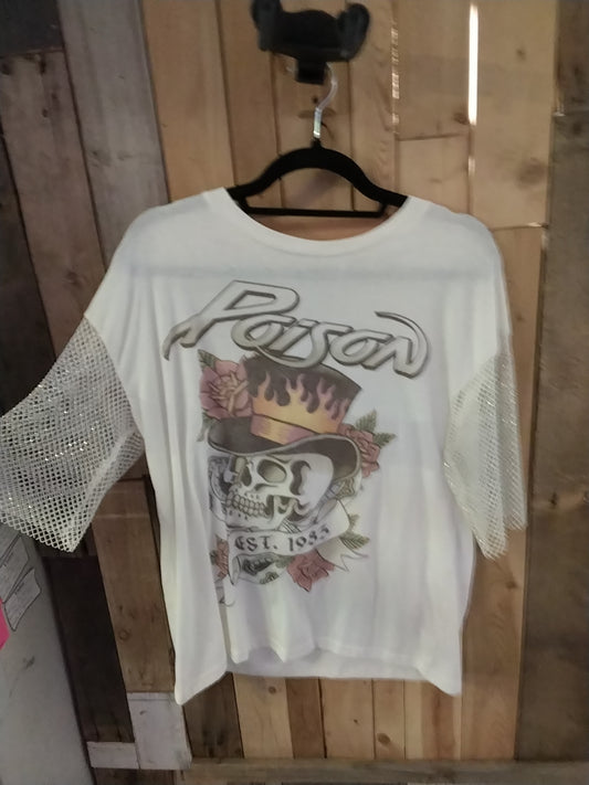 Medium Poison tee/mesh shirt