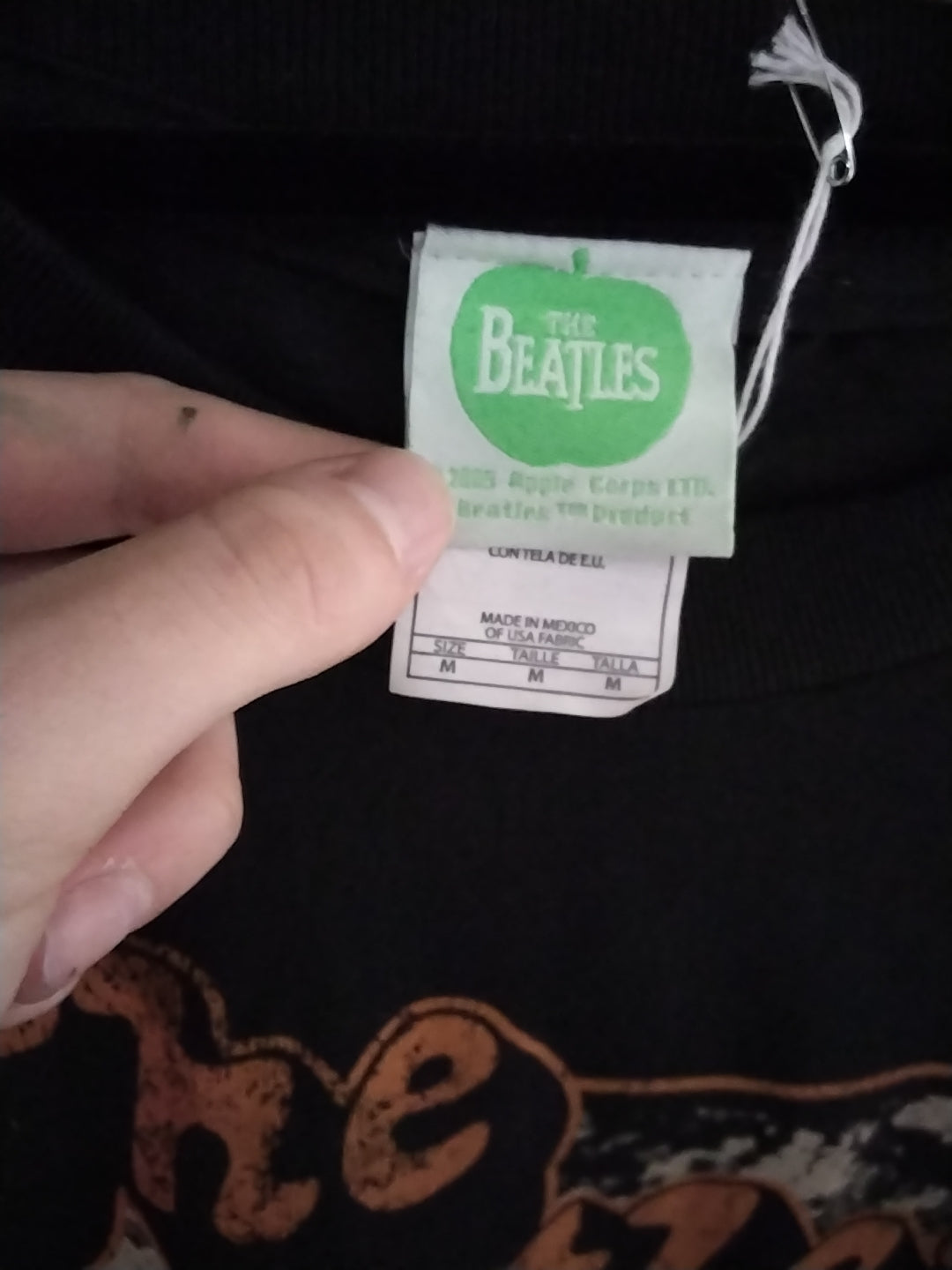 The Beatles official merch tshirt size medium