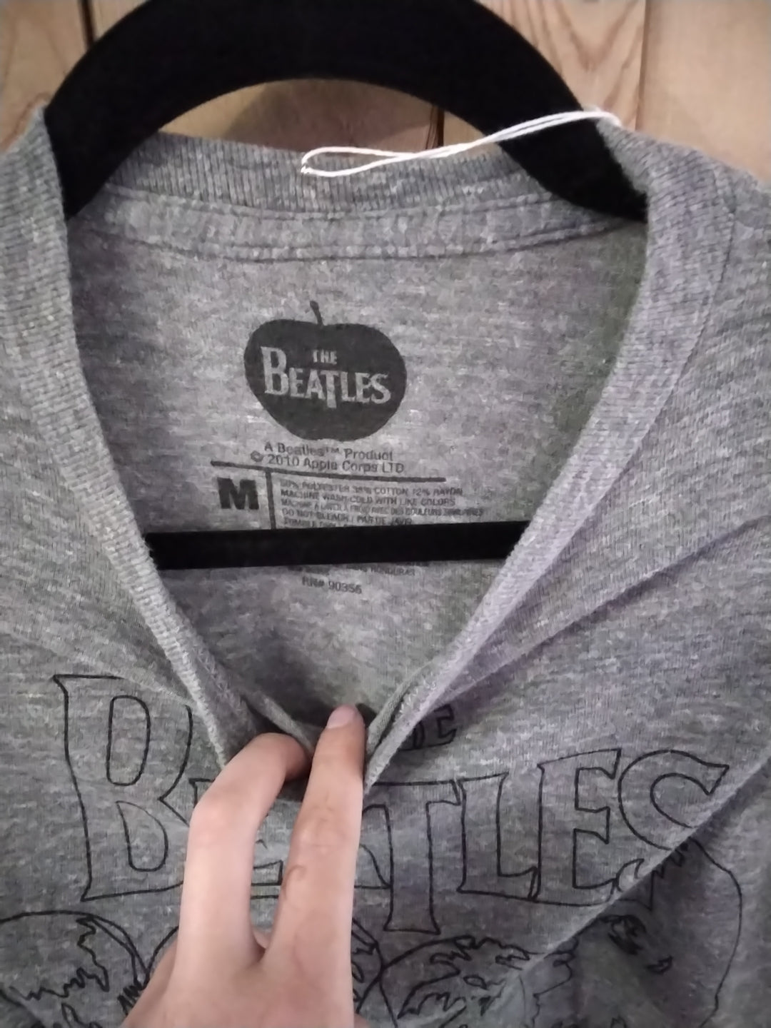 Medium Grey Beatles T-shirt