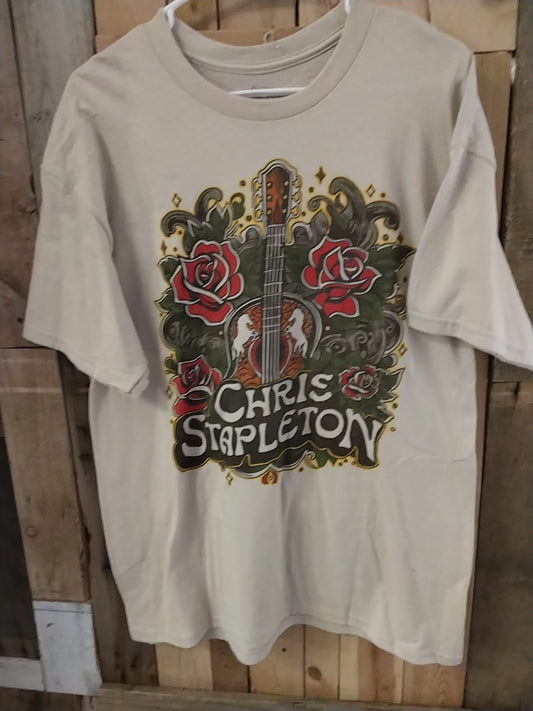 Chris Stapleton Official Merchandise T-Shirt Size Large