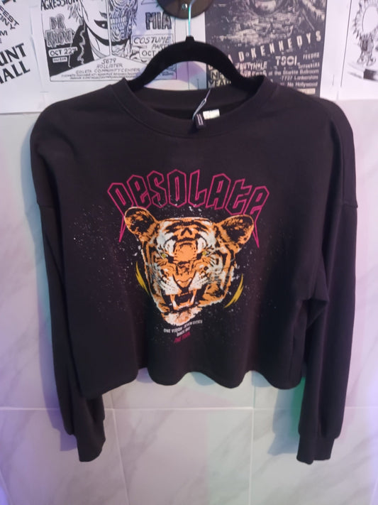 Divided small Desolate Cropped Sweatshirt