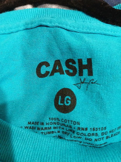 Johnny Cash Official Merchandise T-shirt Size Large New