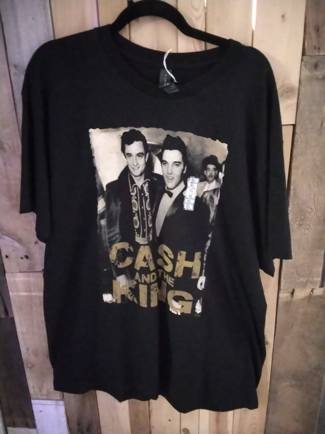 Cash and the King tshirt size XL