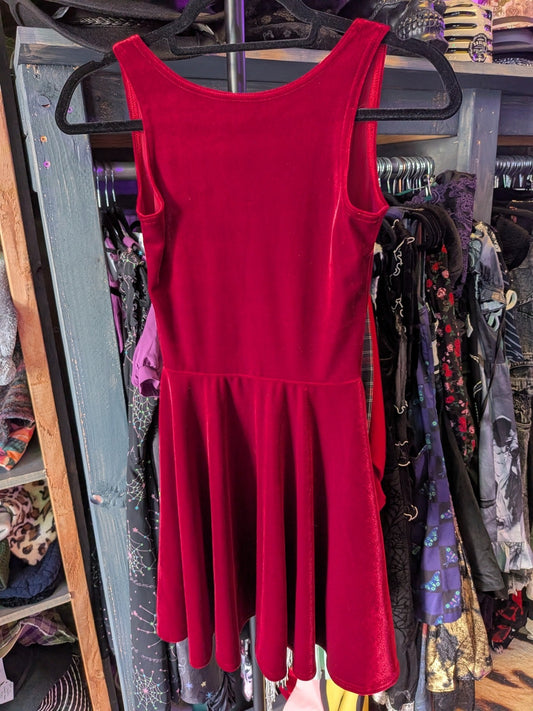 Black Milk XS Velvet Red Dress