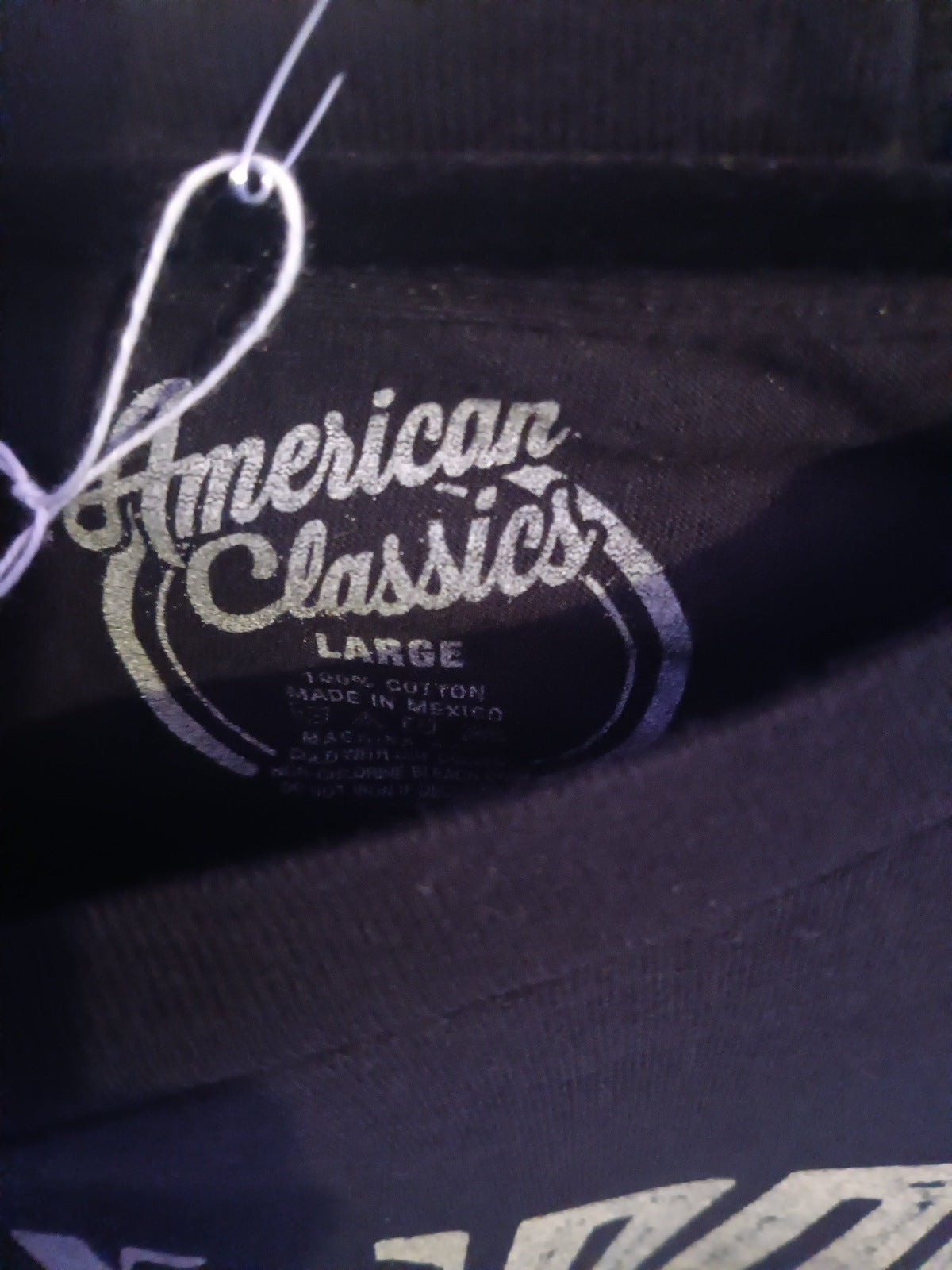 Billy Idol Large Black T-shirt