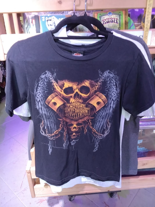 Winged Skull Harley Davidson Shirt