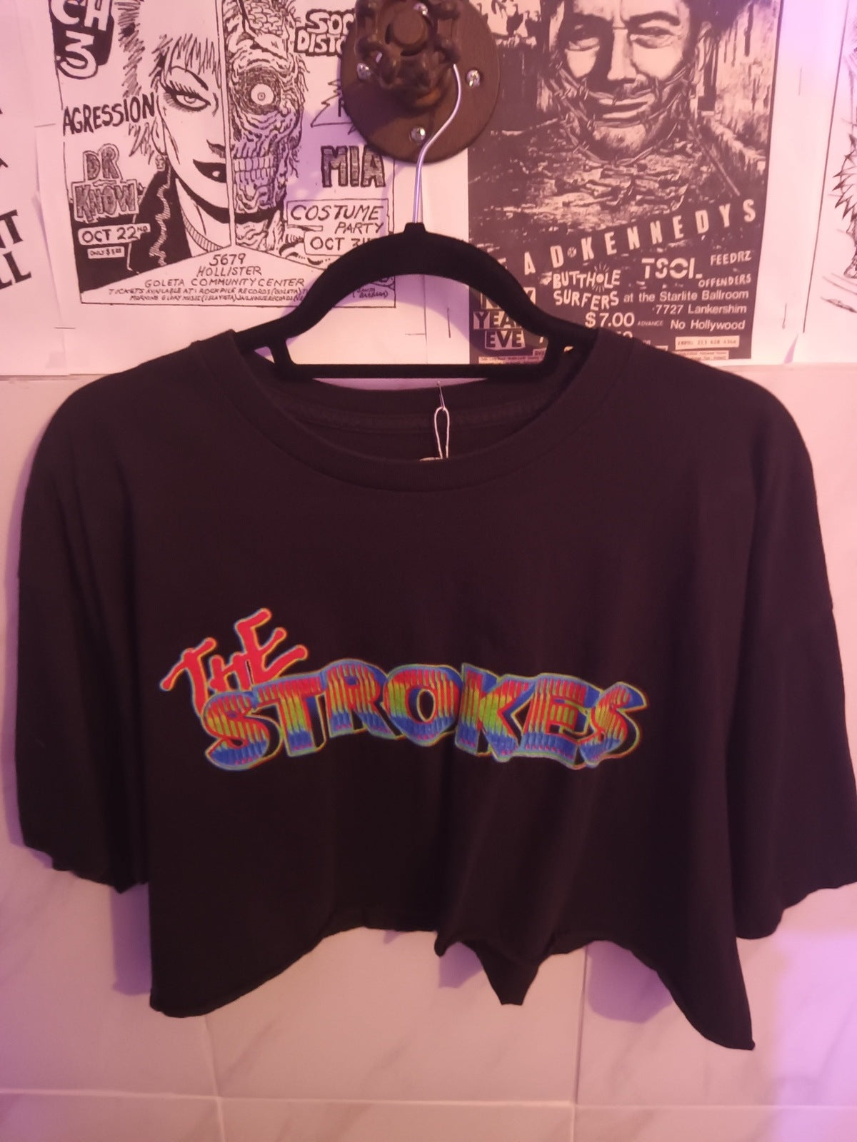 The Strokes XL Crop T-shirt 2022 Tour