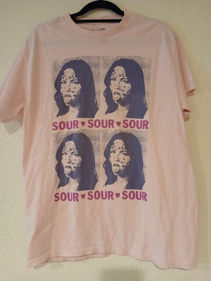 Olivia Rodrigo "Sour" Official Merchandise Men's Large T-shirt Bravado