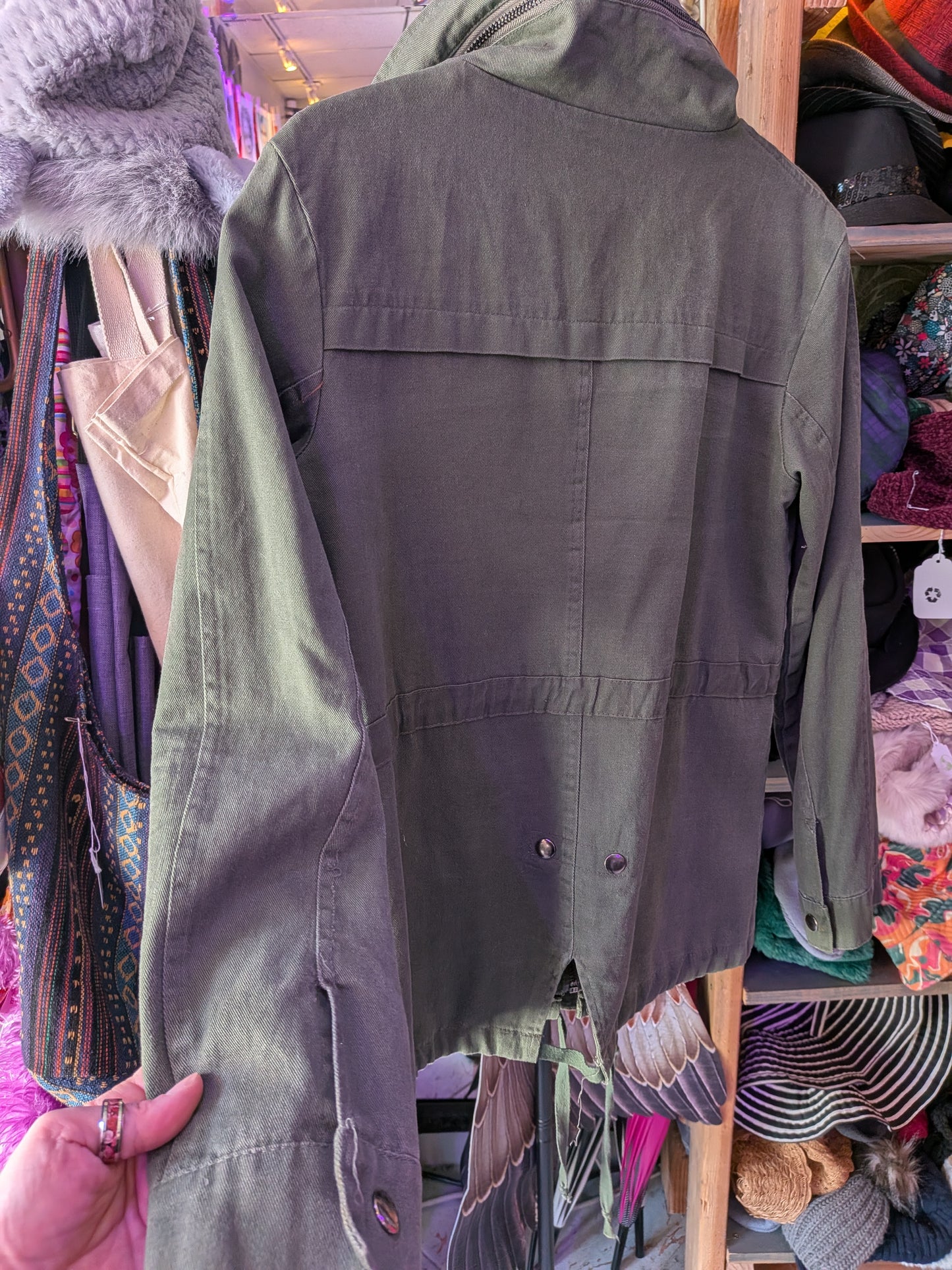 Pol Anthropologie Small Green Jacket