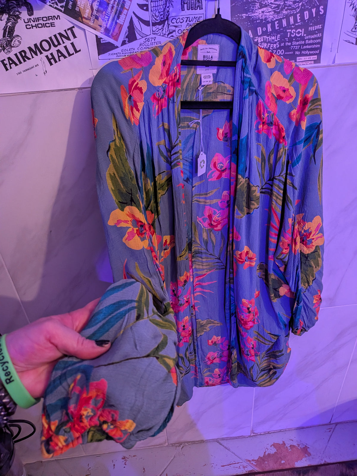 Billabong small kimono long sleeve