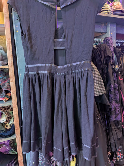 Elevenses Size 4 Black Romper