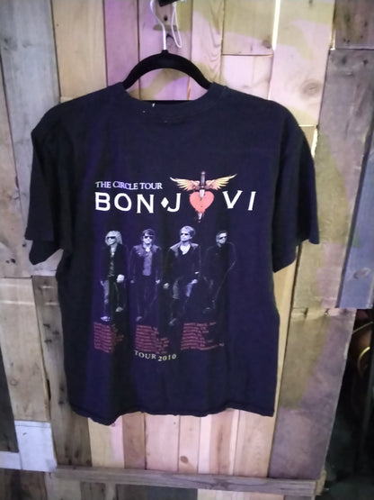 Bon Jovi The circle Tour T-shirt Size Medium