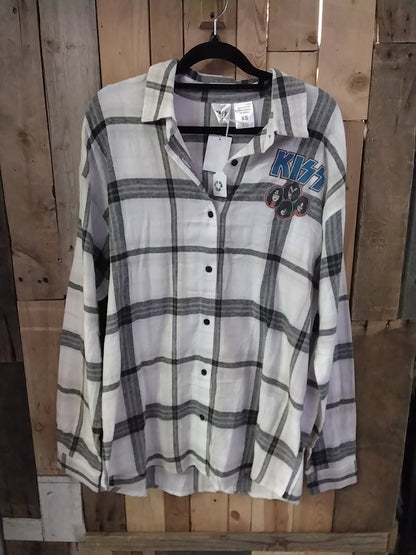 KISS Patchwork Flannel Size XS