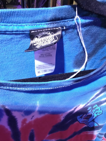Santa Cruz tye dye tshirt