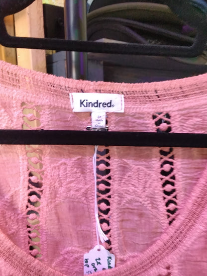 Kindred 2x orange/salmon top