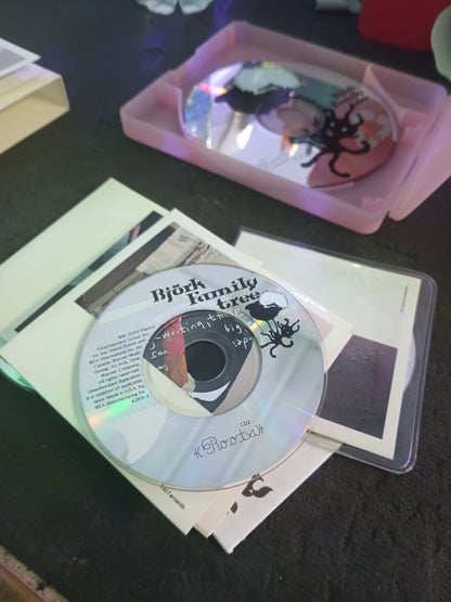 Bjork Family Tree CD Booklet & Mini Disks
