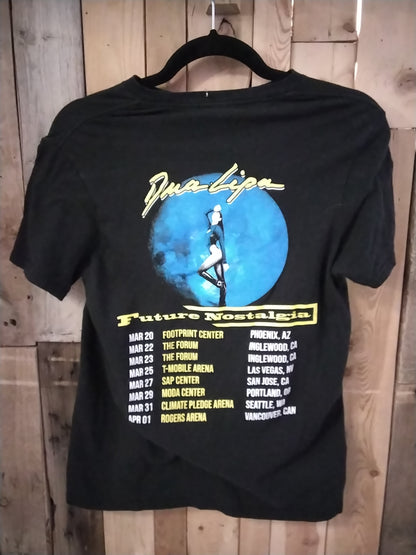 Dua Lipa Future Nostalgia Tour T-Shirt Size S