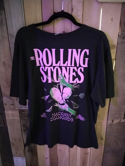 The Rolling Stones Hackney Diamonds T-shirt Size Medium