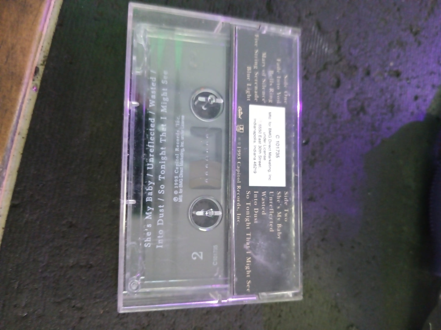 Mazzy Star So Tonight That I Might See Cassette Tape