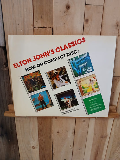 Elton John Program Book World Tour 86/87