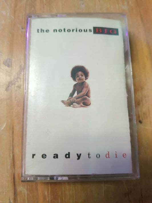 The Notorious B.I.G. Ready to Die Cassette Tape Rare!