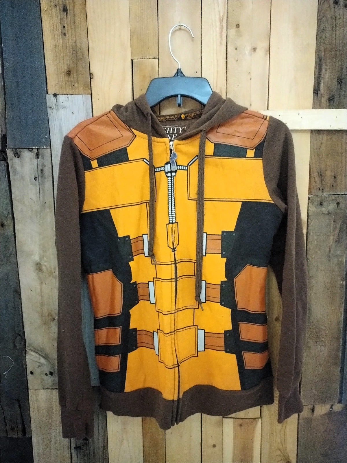 Guardians of the Galaxy by Mighty Fine "Rocket" Hoodie Size Small