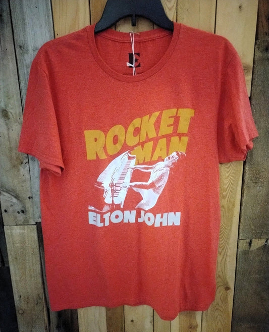 Elton John Official Merchandise Rocket Man T Shirt Size Medium