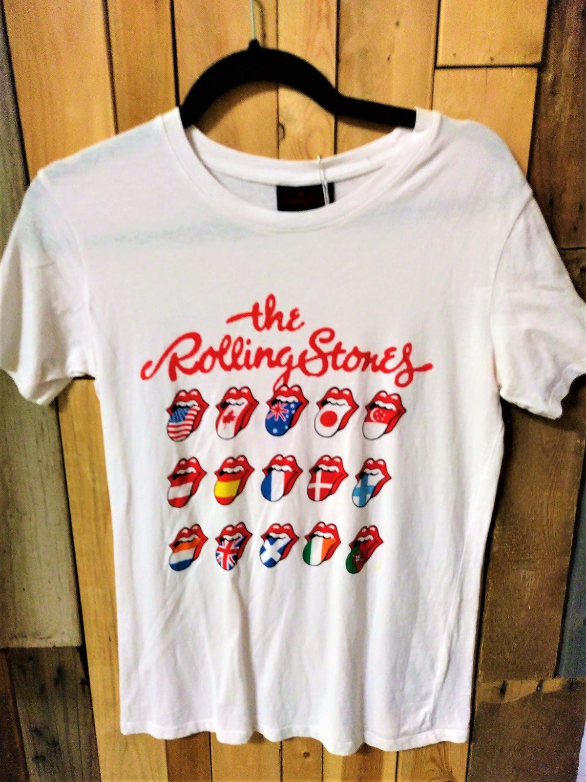 The Rolling Stones Official Merchandise Women's T Shirt Size XS