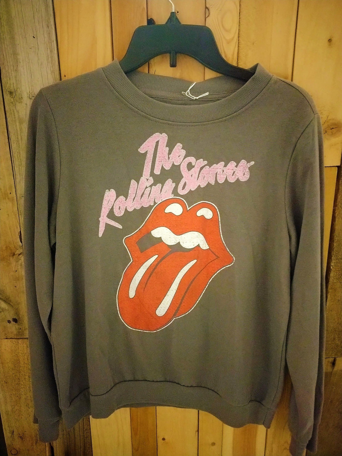 Rolling Stones Official Merchandise Sweatshirt Size Medium As Is 332135WH