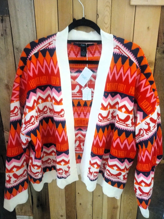 Rue+ Christmas Cardigan Sweater Size 1X New with Tags