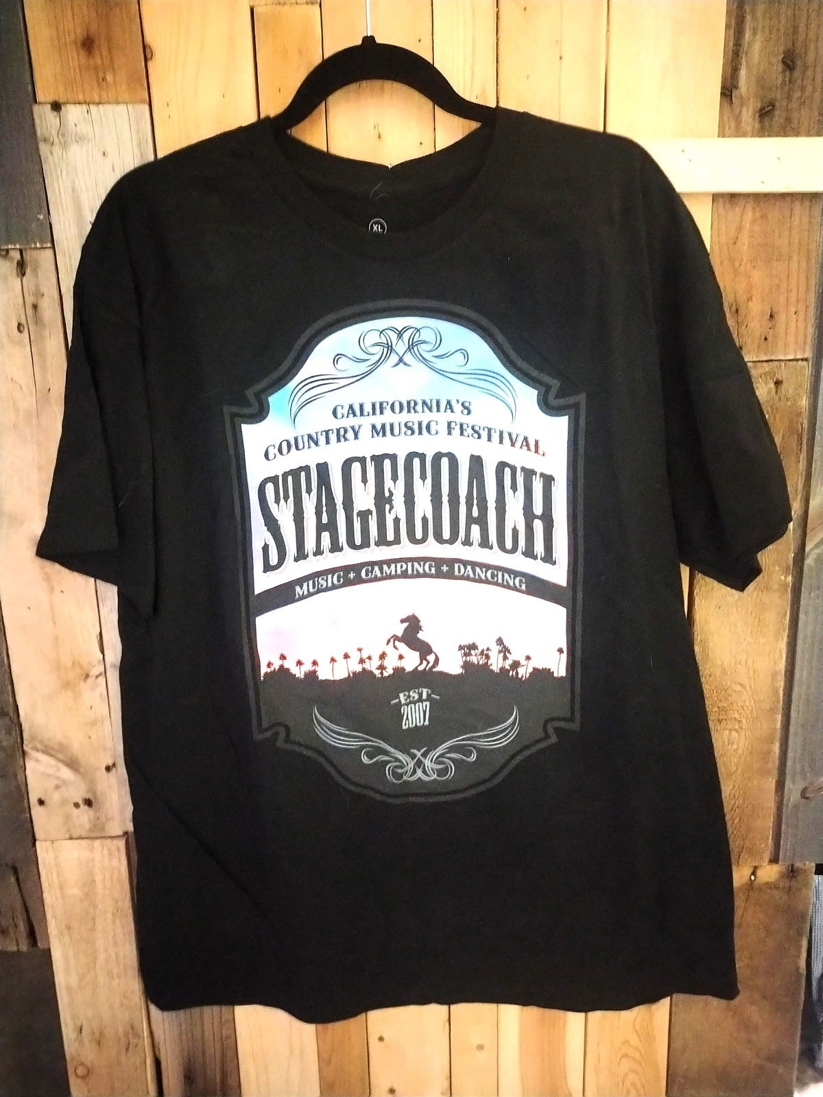 Stagecoach 2015 Official Merchandise Event T Shirt Size XL